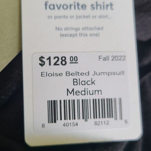 MARINE Layer Eloise Belted Jumpsuit - Picture 7 of 7